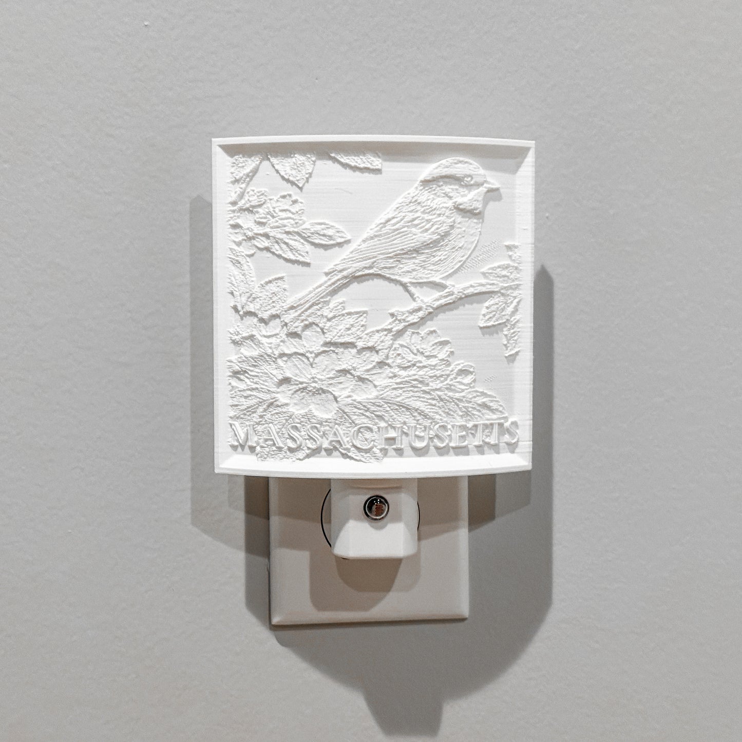 Massachusetts State Bird & Flower Nightlight
