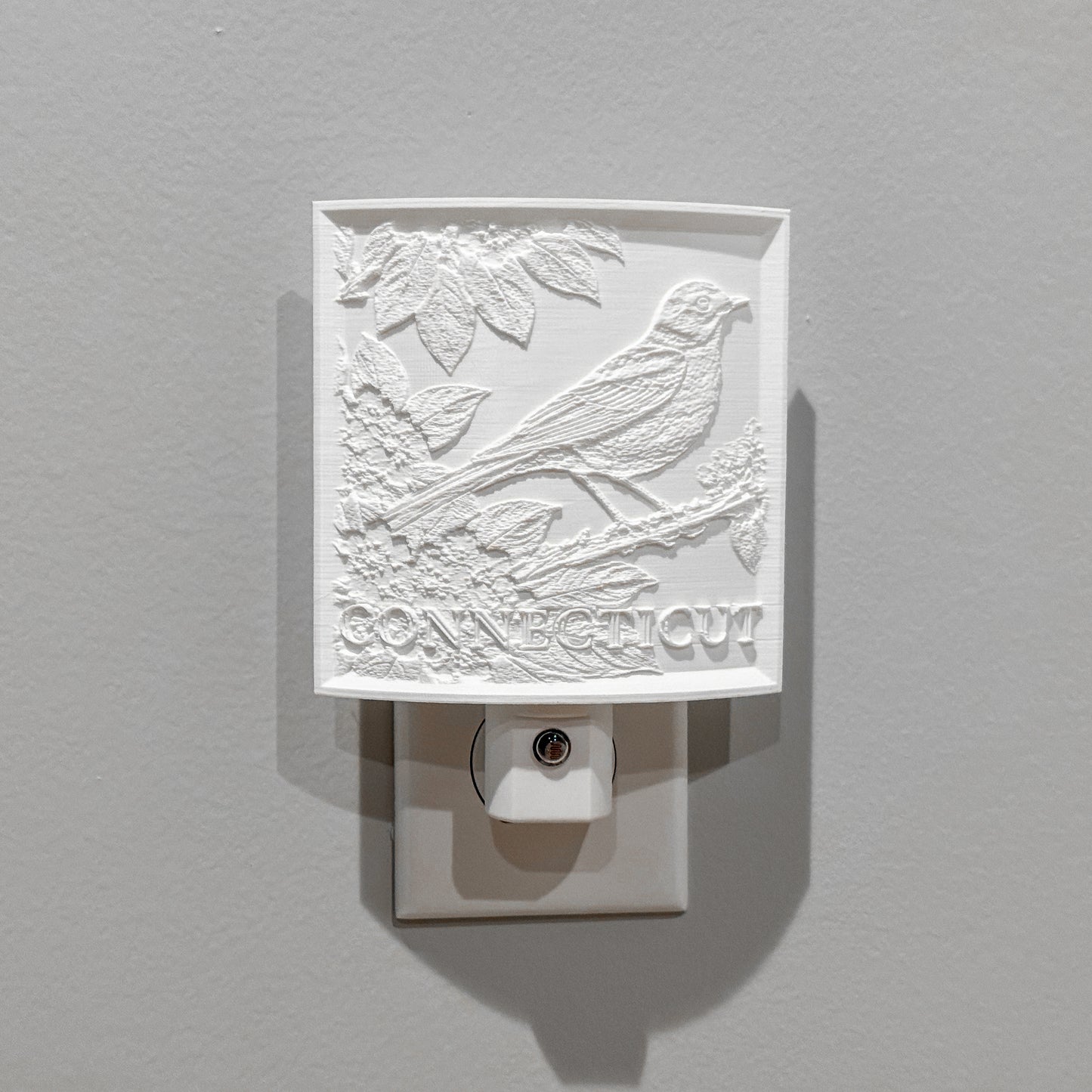 Connecticut State Bird & Flower Nightlight