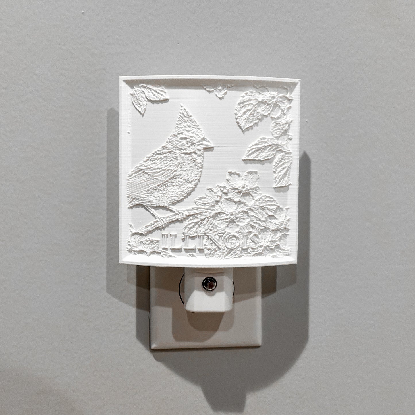 Illinois State Bird & Flower Nightlight