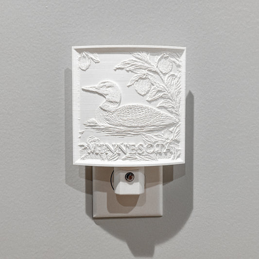 Minnesota State Bird & Flower Nightlight