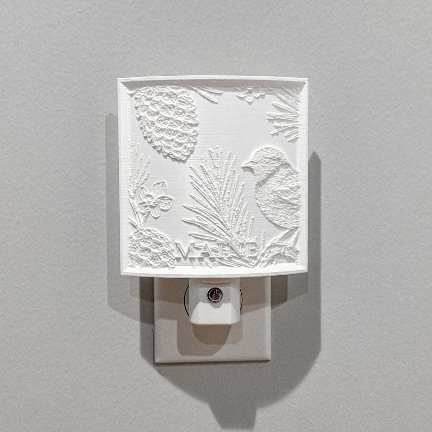 Maine State Bird & Flower Nightlight