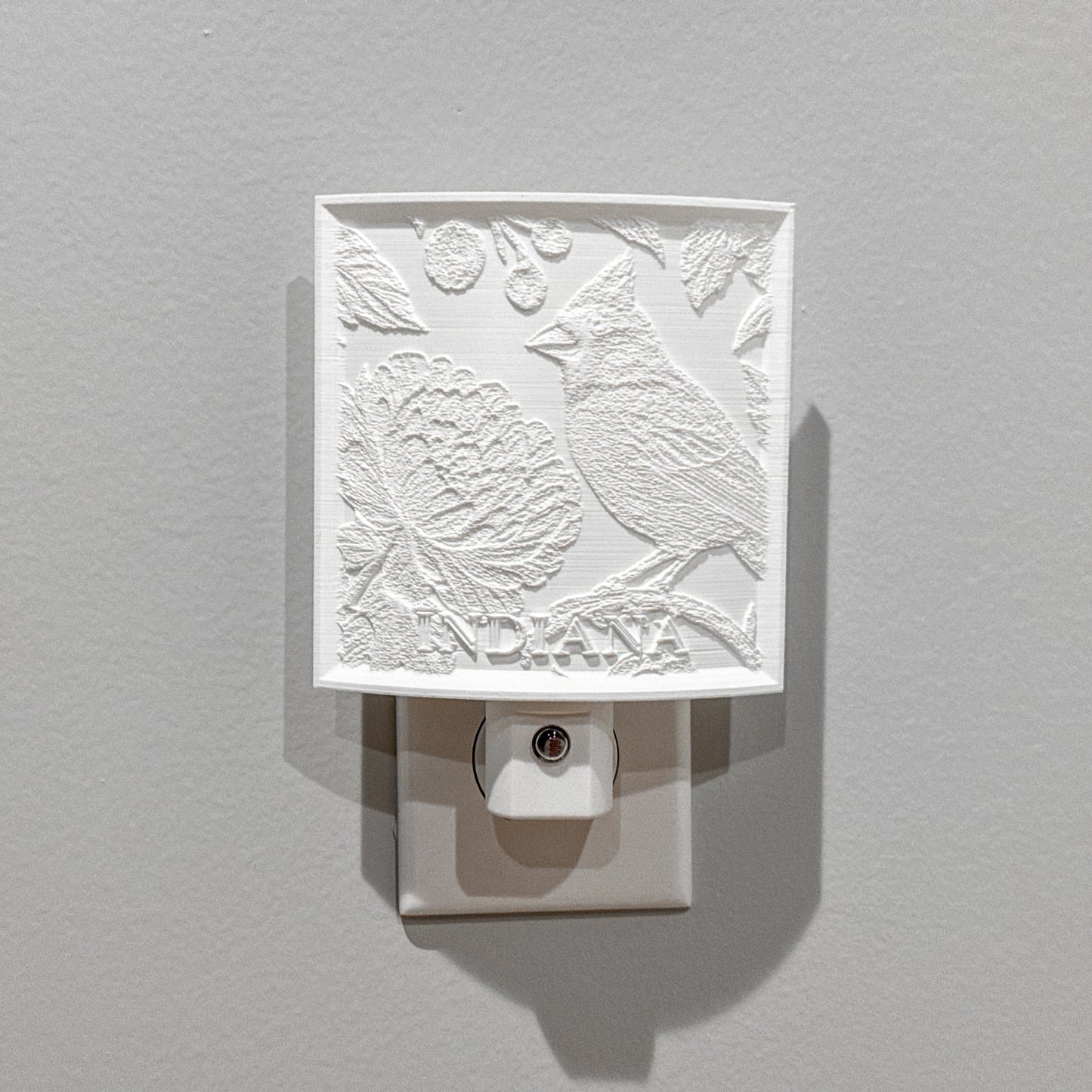 Indiana State Bird & Flower Nightlight