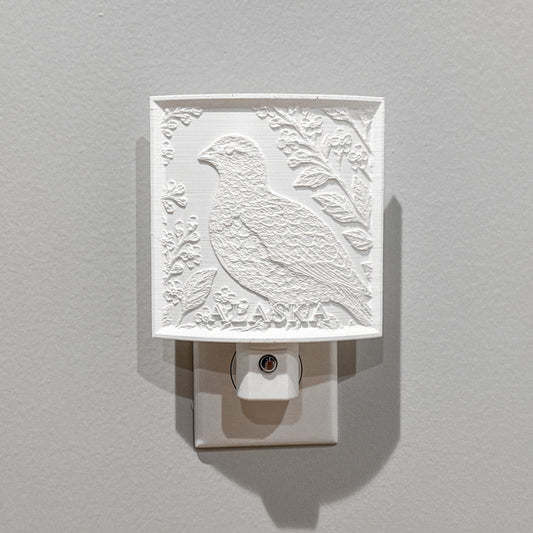 Alaska State Bird & Flower Nightlight