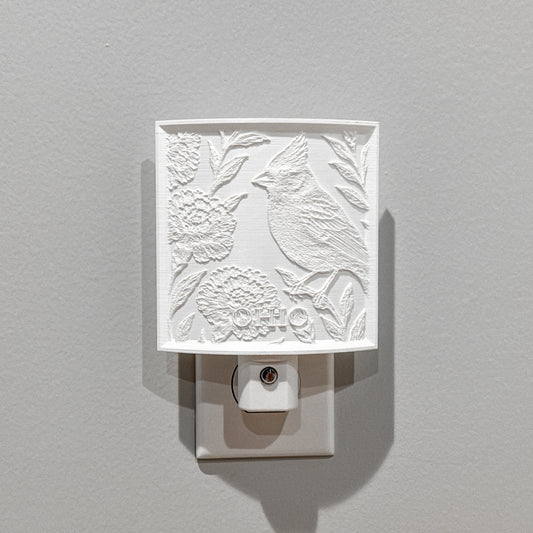 Ohio State Bird & Flower Nightlight