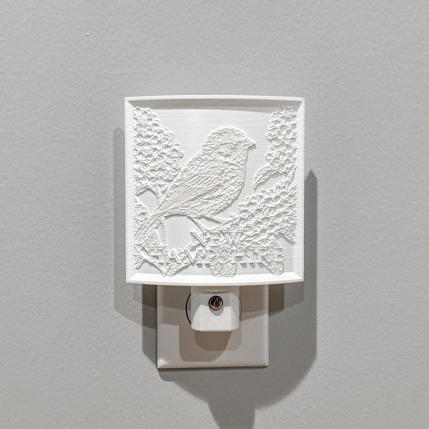 New Hampshire State Bird & Flower Nightlight