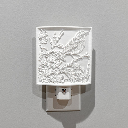 U.S. Virgin Islands Bird & Flower Nightlight