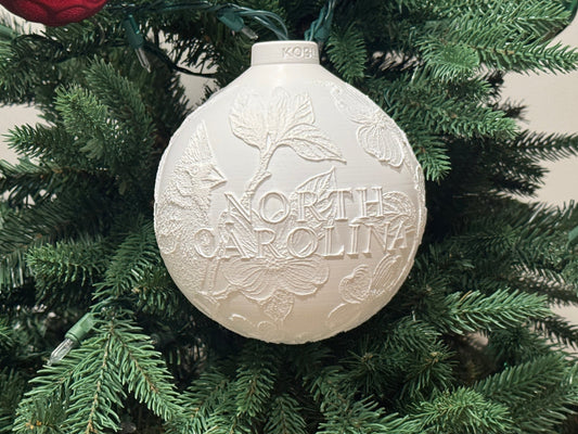 North Carolina State Bird & Flower Ornament