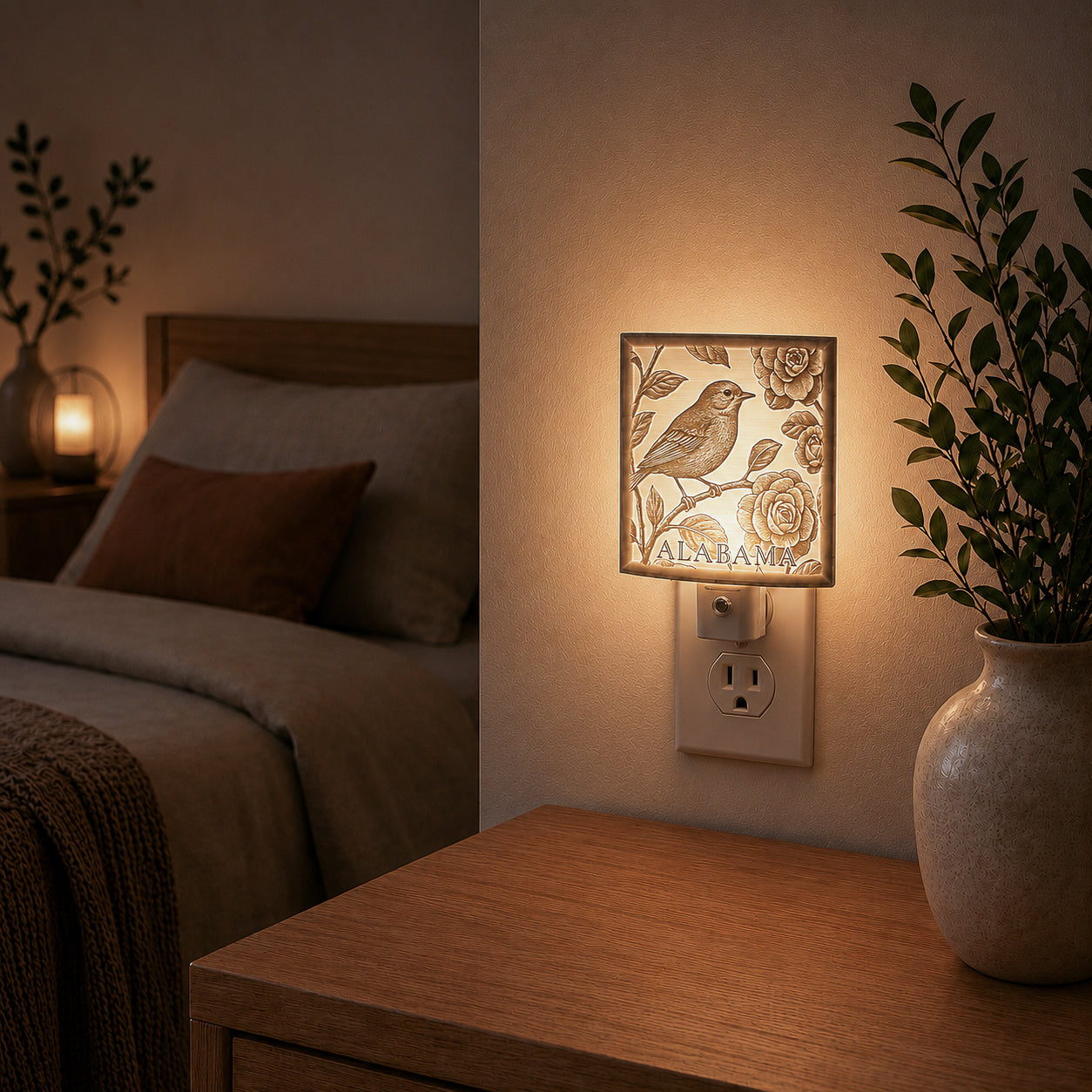 Utah State Bird & Flower Nightlight