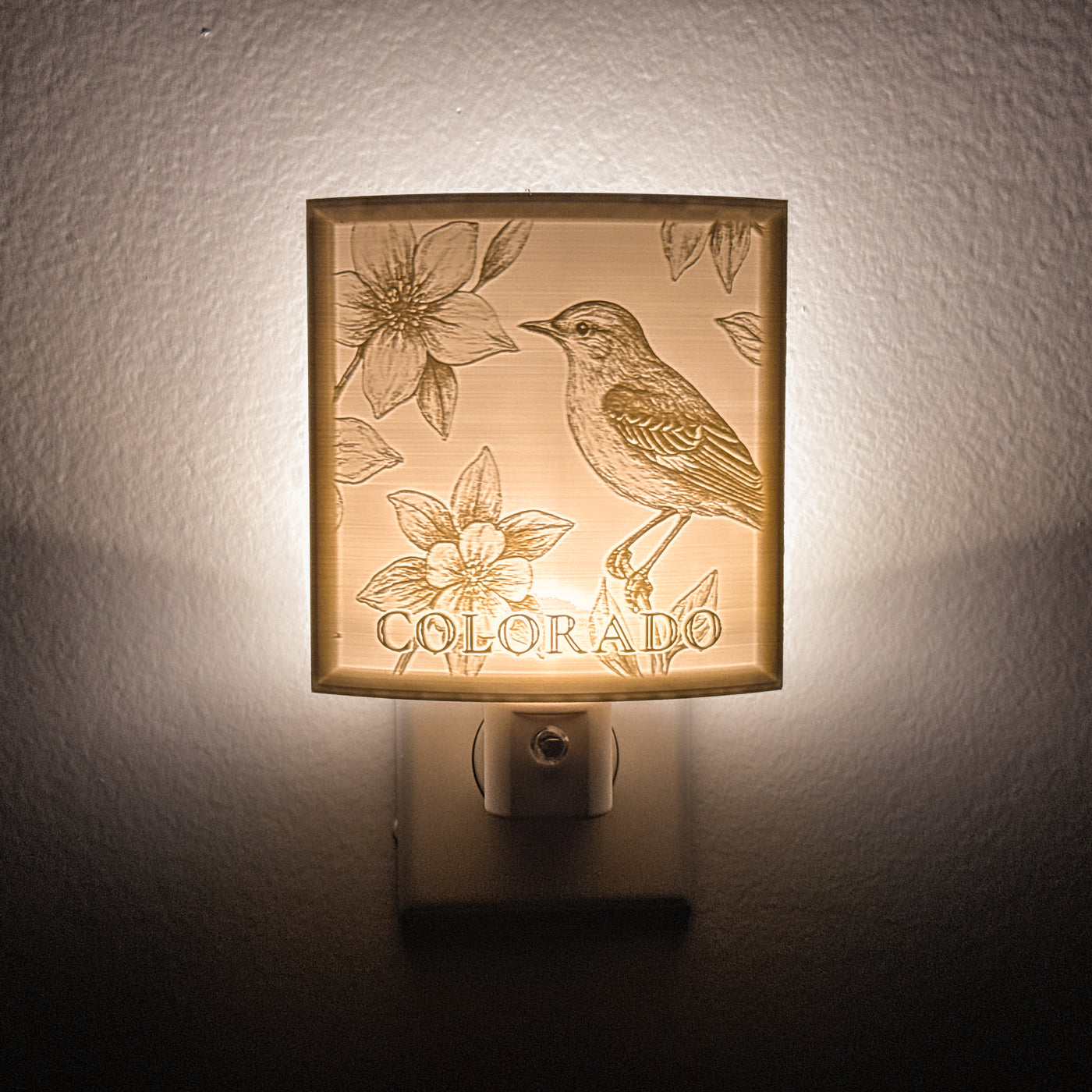 Colorado State Bird & Flower Nightlight
