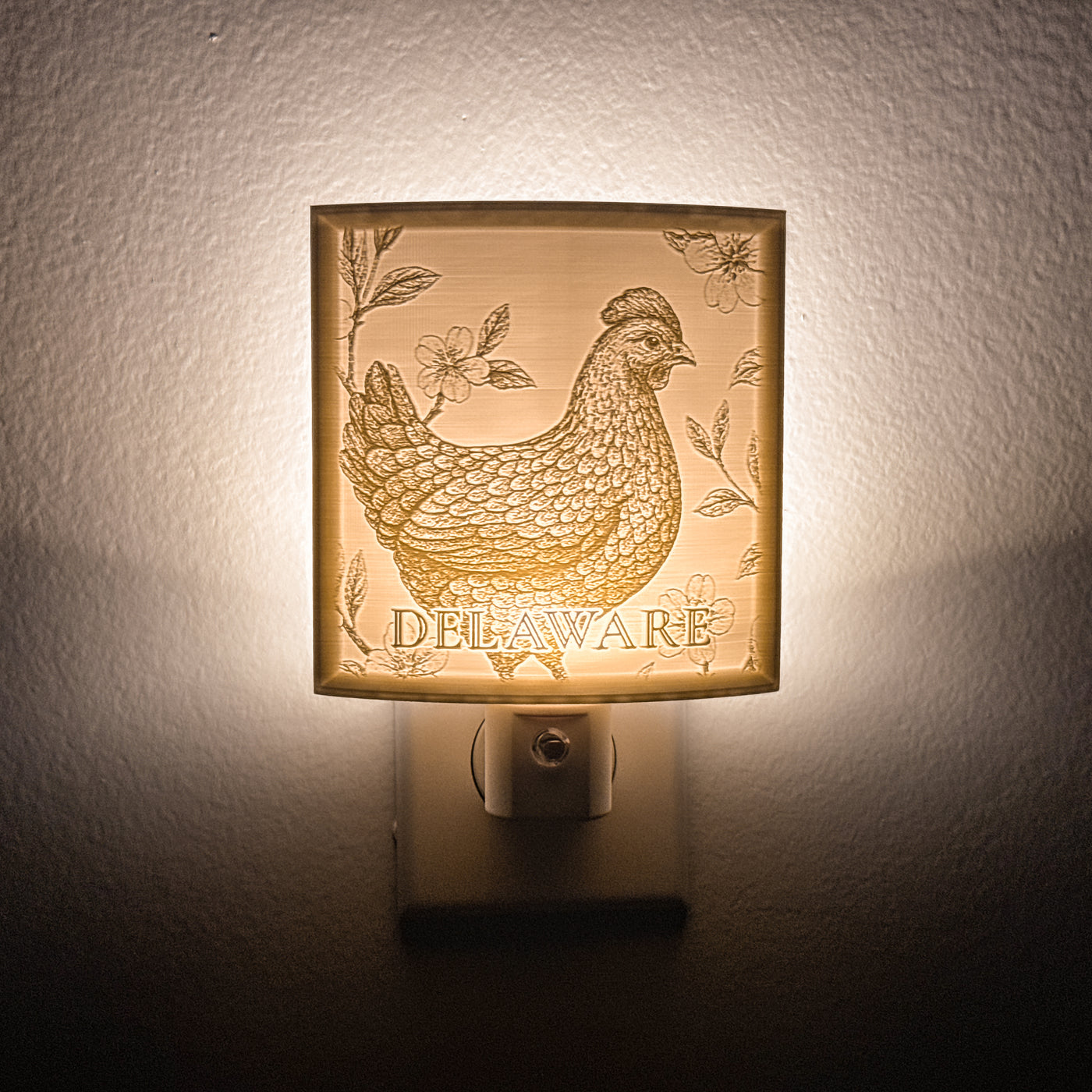 Delaware State Bird & Flower Nightlight