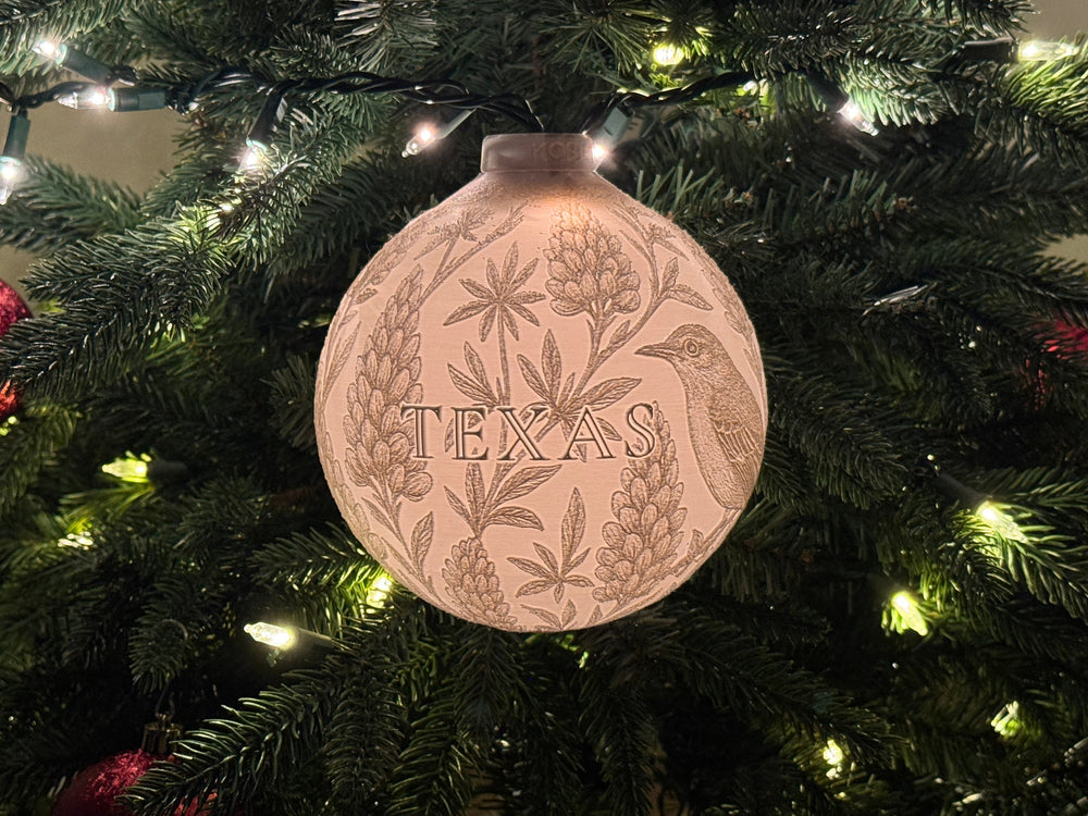 Texas State Bird & Flower Ornament
