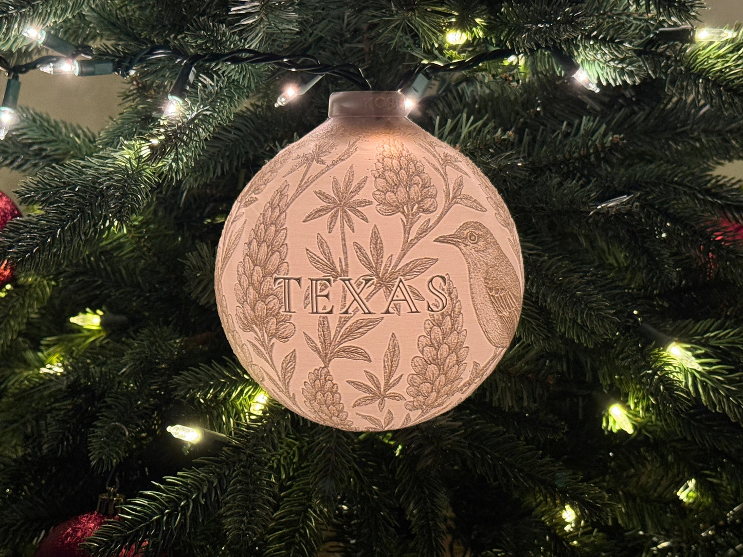 Texas State Bird & Flower Ornament