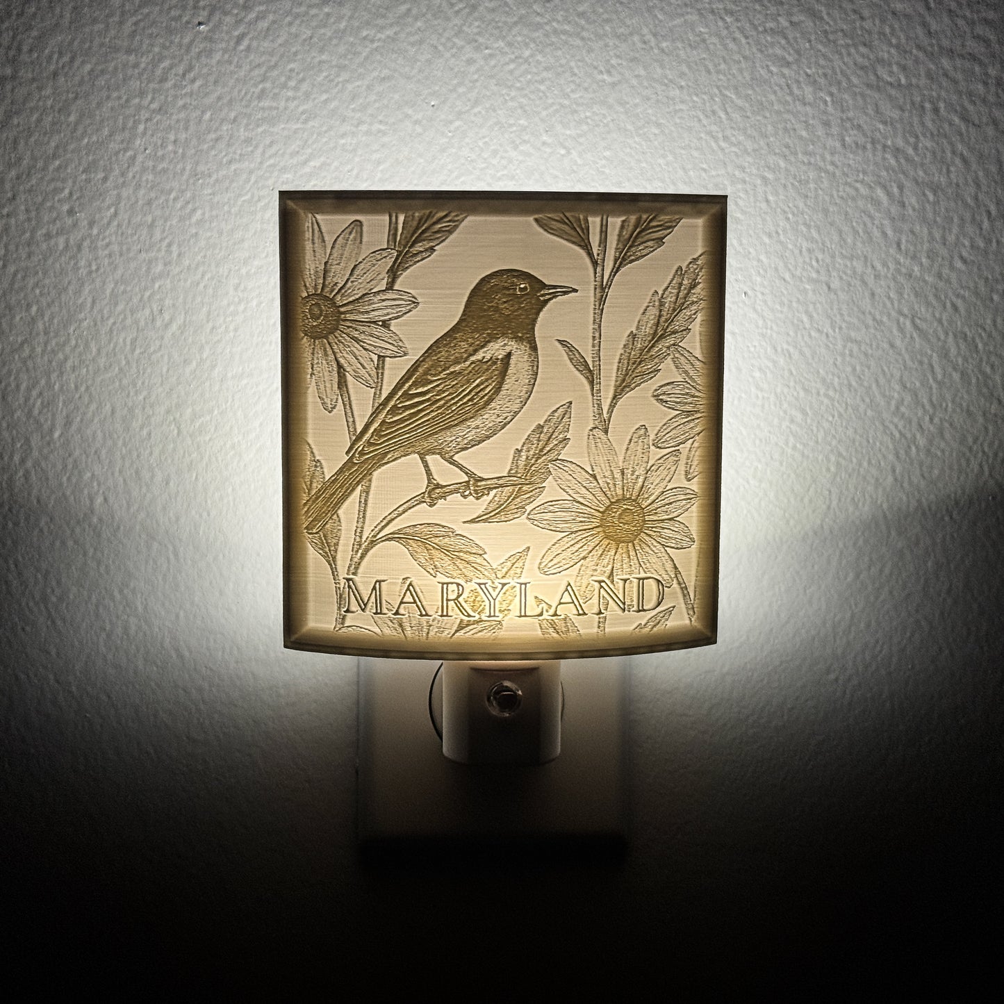 Maryland State Bird & Flower Nightlight