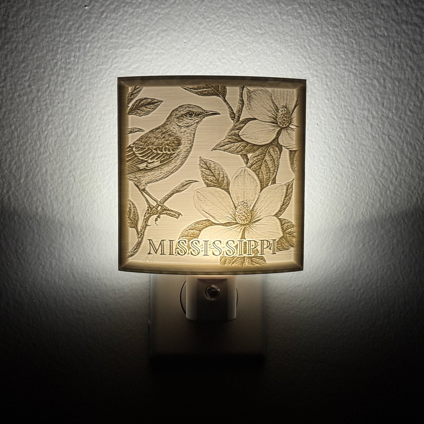 Mississippi State Bird & Flower Nightlight