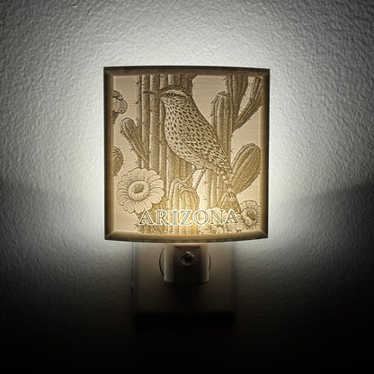 Arizona State Bird & Flower Nightlight