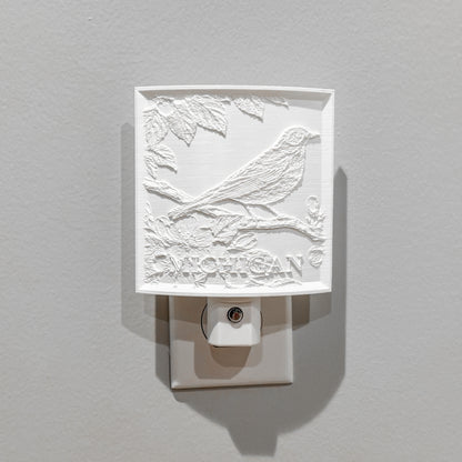 Michigan State Bird & Flower Nightlight