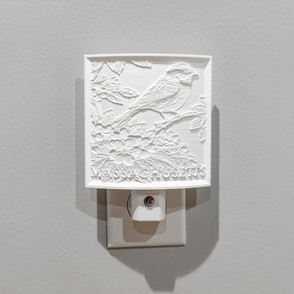 Massachusetts State Bird & Flower Nightlight