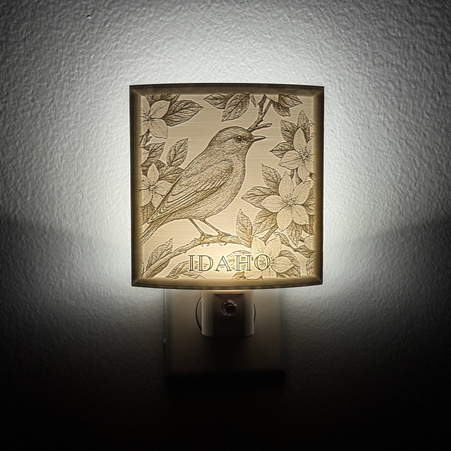 Idaho State Bird & Flower Nightlight