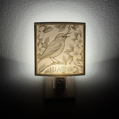 Idaho State Bird & Flower Nightlight