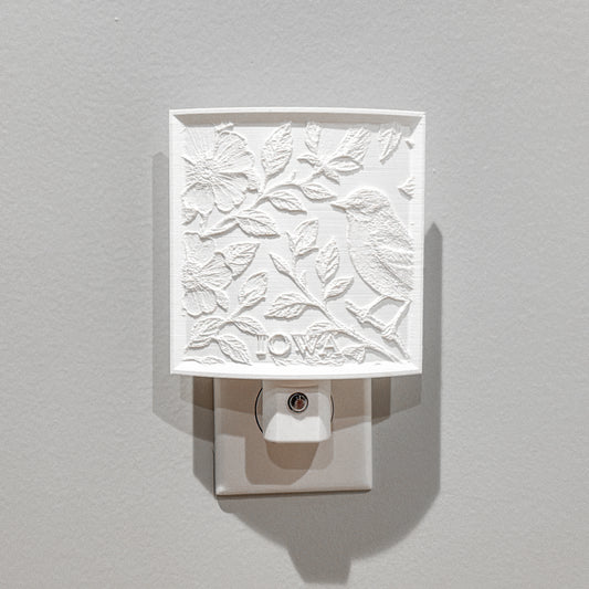 Iowa State Bird & Flower Nightlight