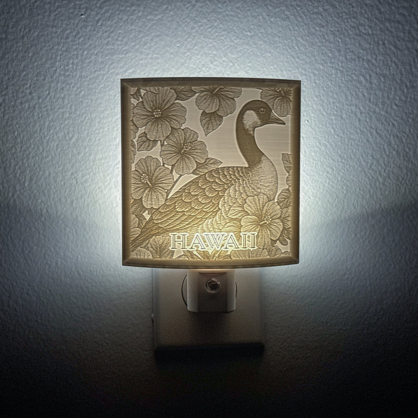 Hawaii State Bird & Flower Nightlight