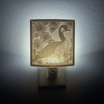 Hawaii State Bird & Flower Nightlight