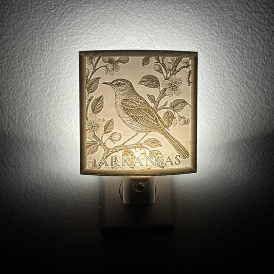 Arkansas State Bird & Flower Nightlight