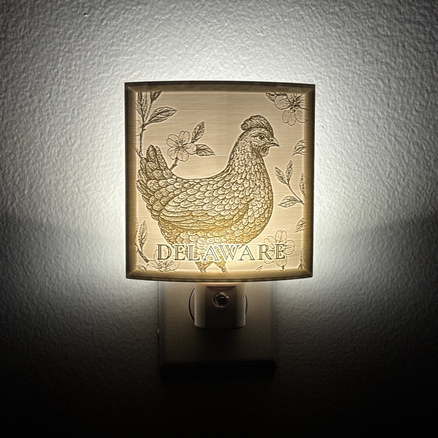 Delaware State Bird & Flower Nightlight