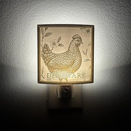 Delaware State Bird & Flower Nightlight