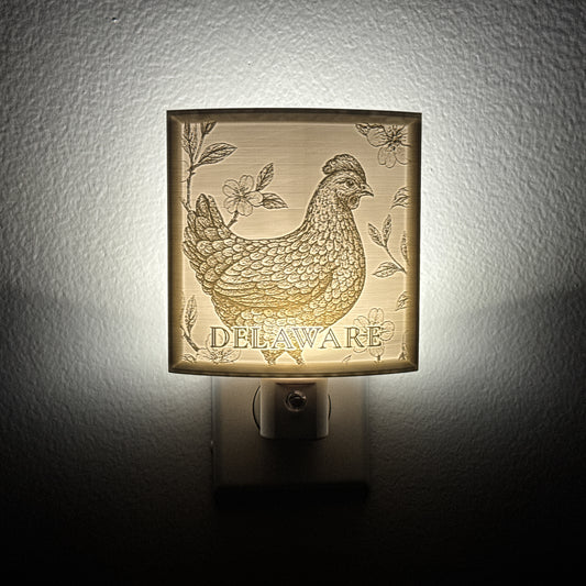 Delaware State Bird & Flower Nightlight