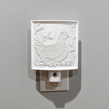 Delaware State Bird & Flower Nightlight