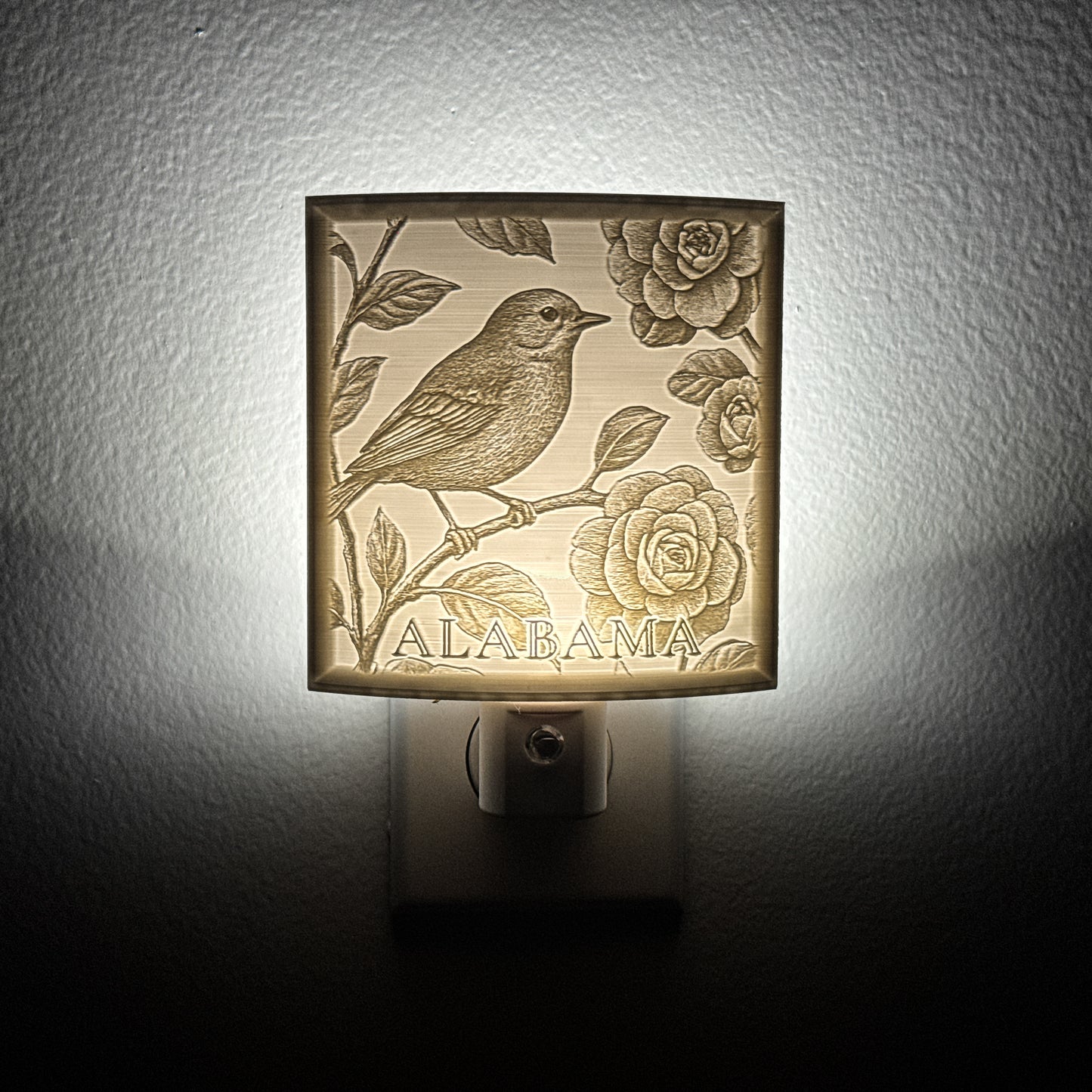 Alabama State Bird & Flower Nightlight