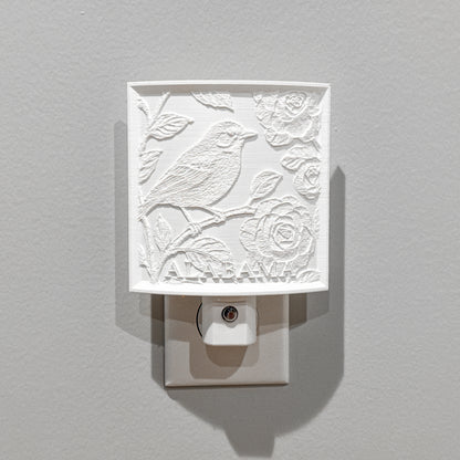 Alabama State Bird & Flower Nightlight