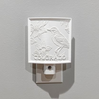 Colorado State Bird & Flower Nightlight