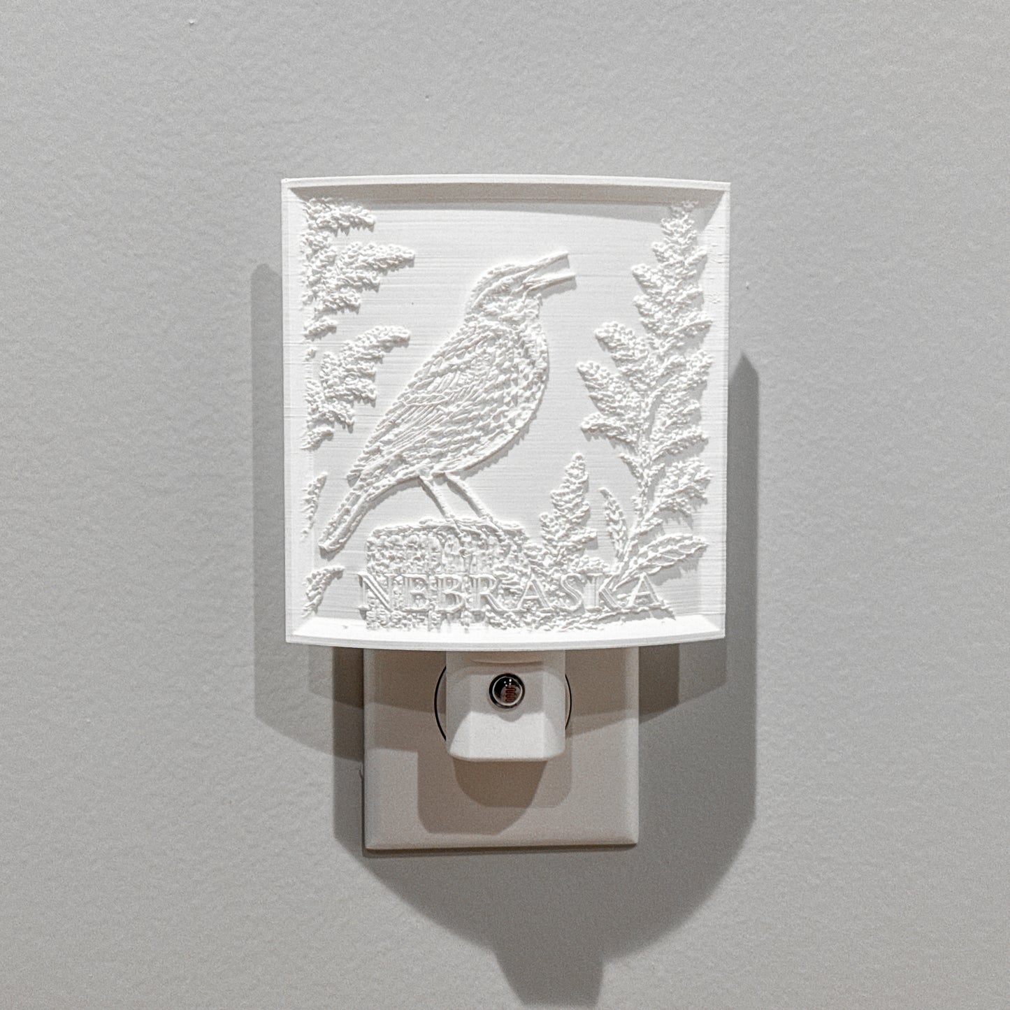 Nebraska State Bird & Flower Nightlight