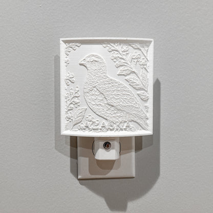 Alaska State Bird & Flower Nightlight