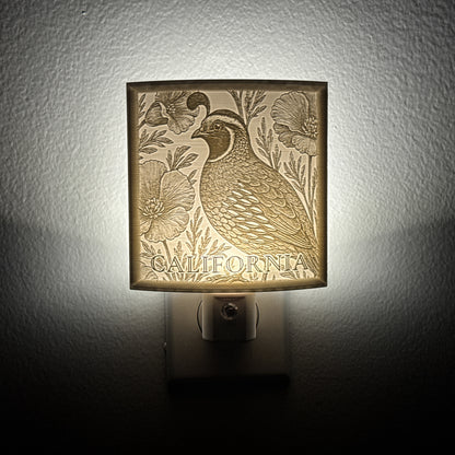 California State Bird & Flower Nightlight