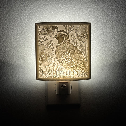 California State Bird & Flower Nightlight