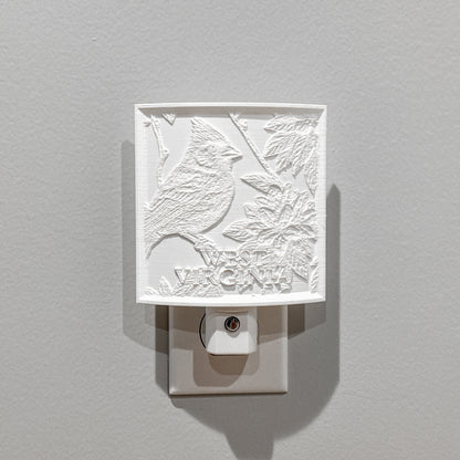 West Virginia State Bird & Flower Nightlight