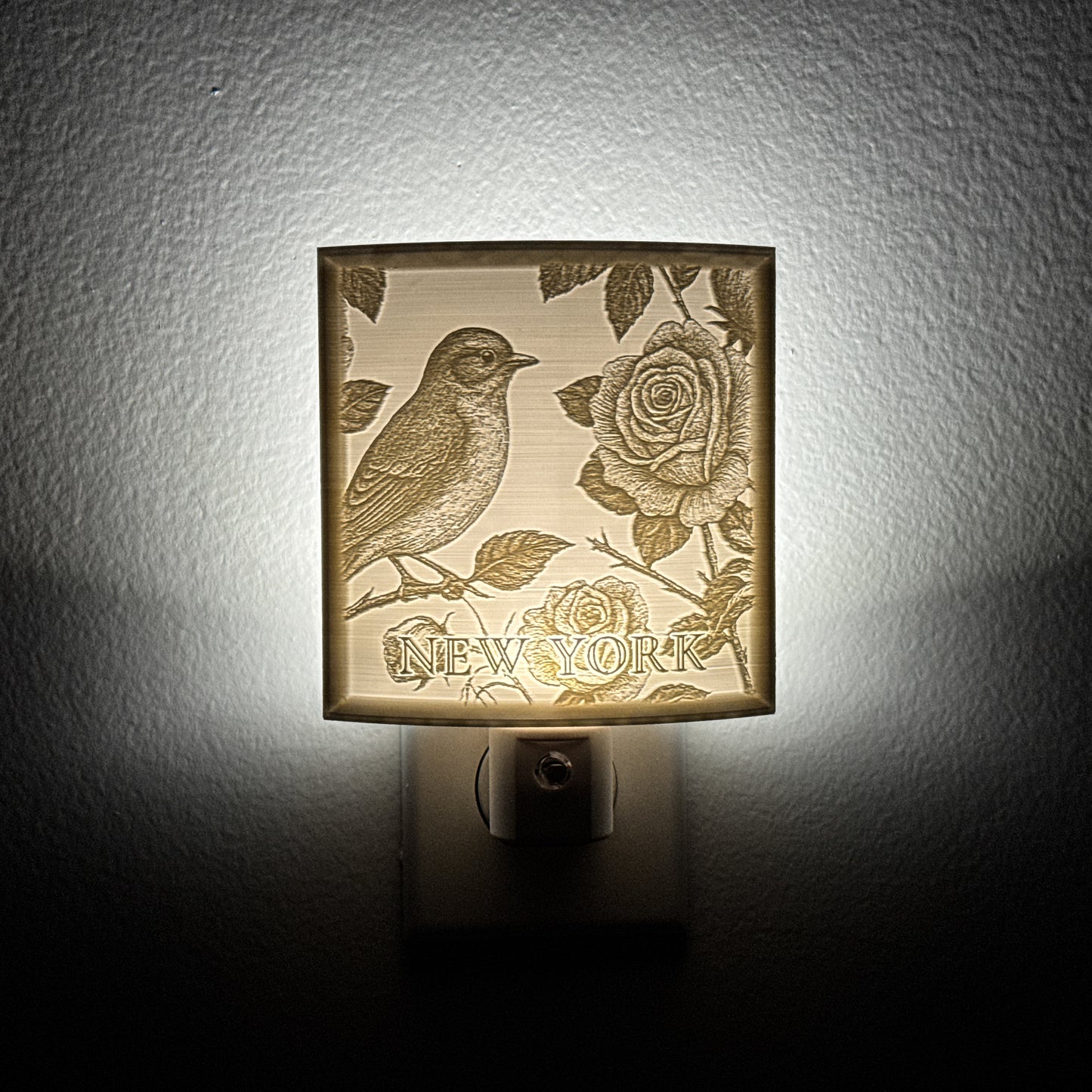 New York State Bird & Flower Nightlight