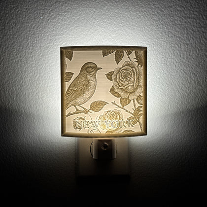 New York State Bird & Flower Nightlight