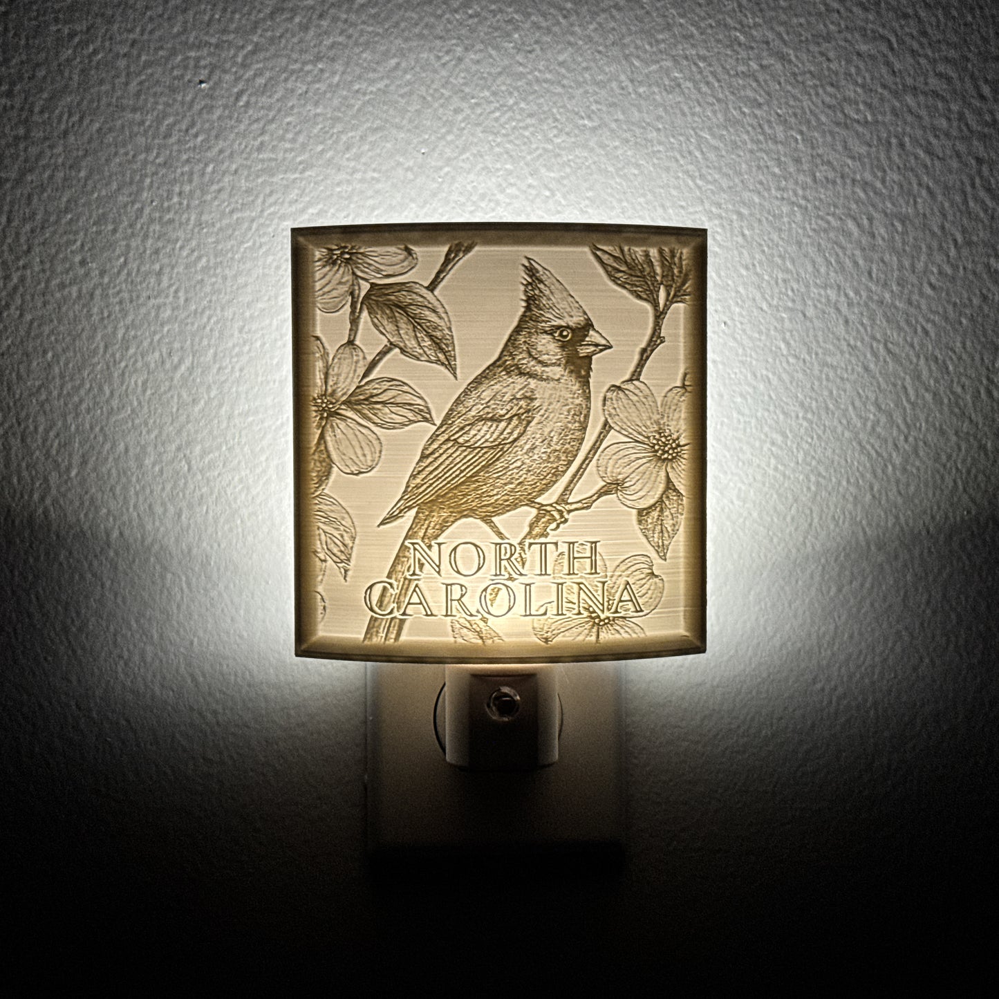 North Carolina State Bird & Flower Nightlight