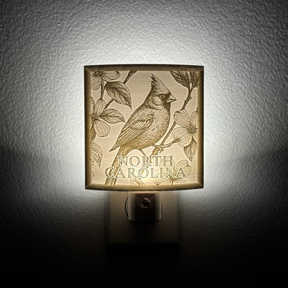 North Carolina State Bird & Flower Nightlight