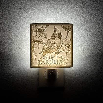 North Carolina State Bird & Flower Nightlight