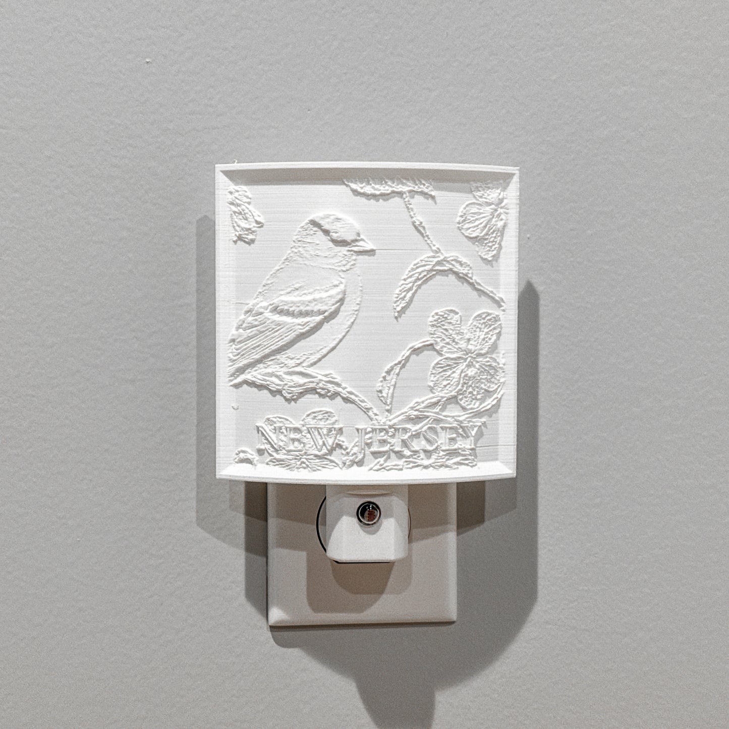 New Jersey State Bird & Flower Nightlight