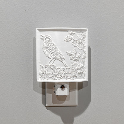 North Dakota State Bird & Flower Nightlight