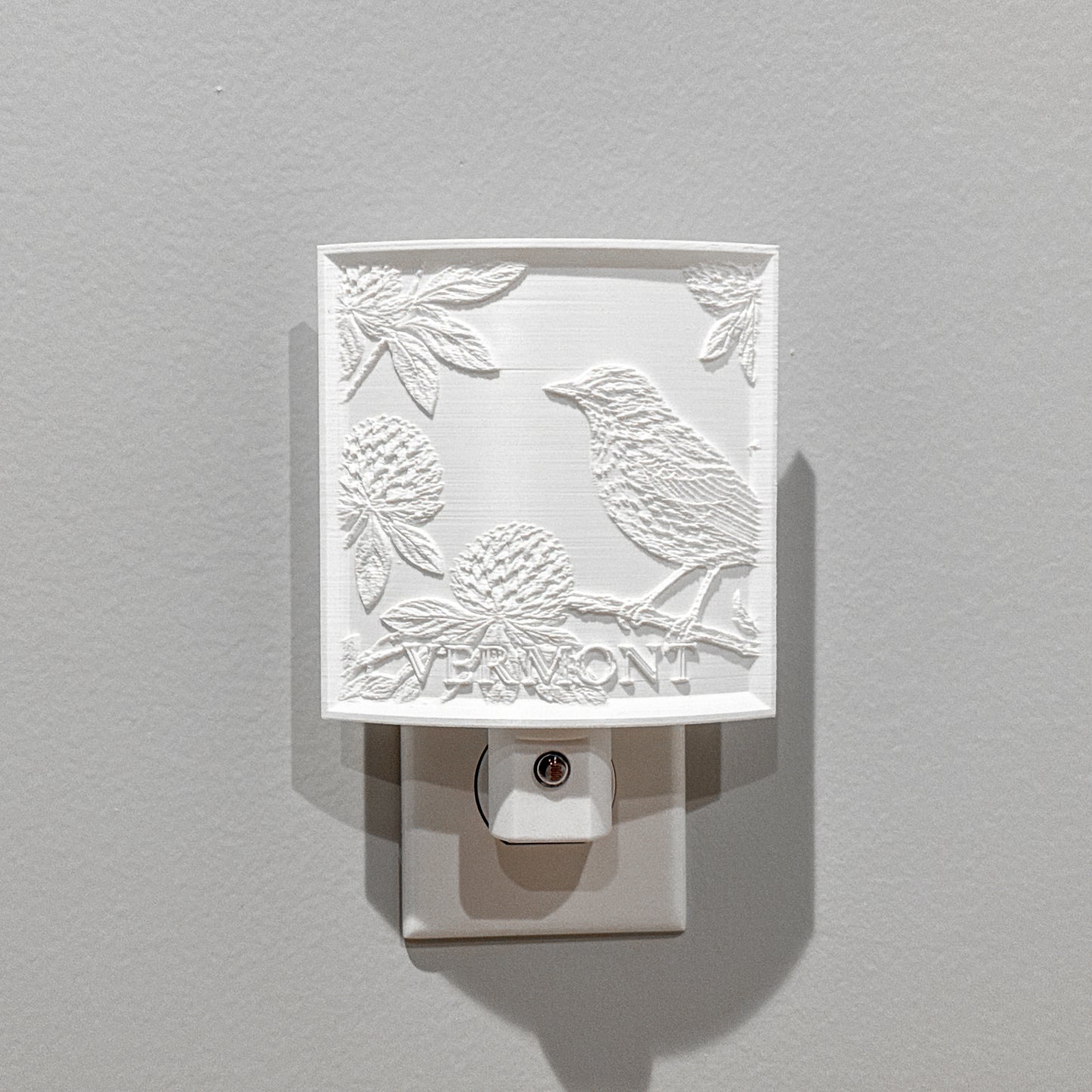 Vermont State Bird & Flower Nightlight