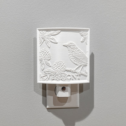 Vermont State Bird & Flower Nightlight