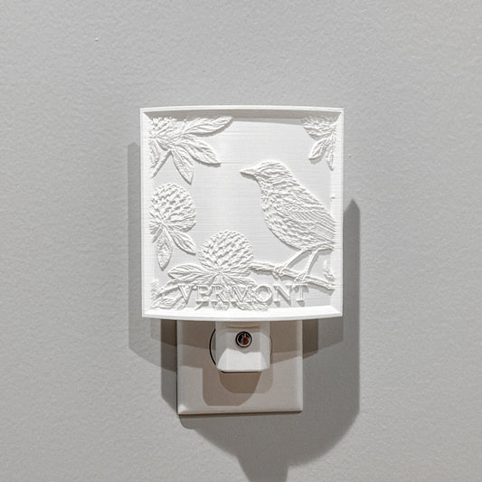 Vermont State Bird & Flower Nightlight