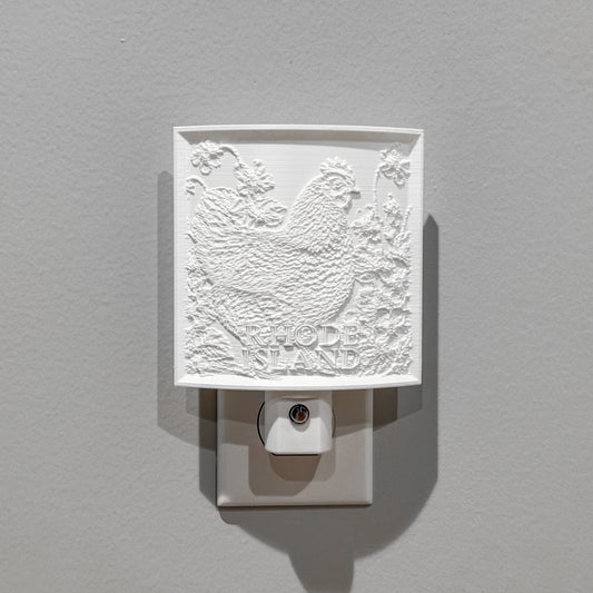 Rhode Island State Bird & Flower Nightlight